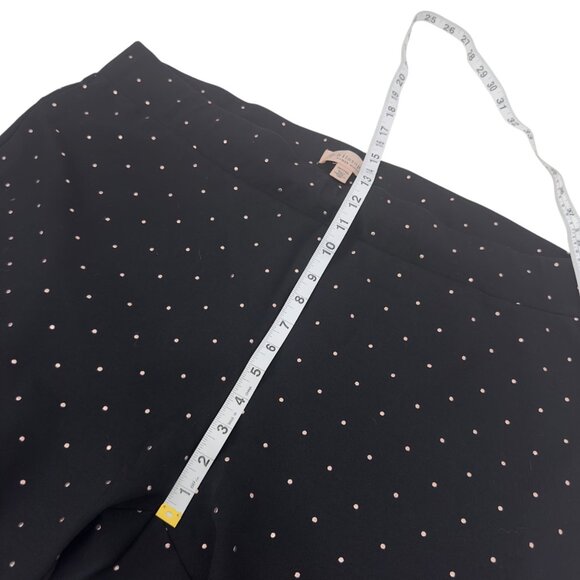 Philosophy Womens Polka Dot Pants SZ 3X Black/Metallic Dot Pattern - Picture 6 of 11